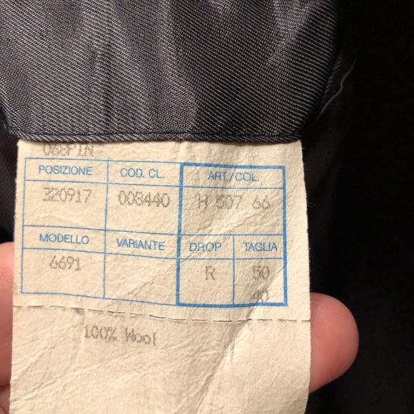 Brown wool 3 pocket bottom jacket - Picture 4 of 4